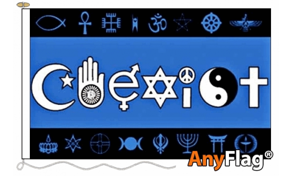 Coexist Custom Printed AnyFlag®